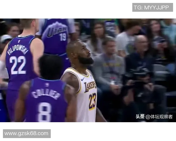 詹姆斯在对阵爵士的比赛中狂砍51分展现超级巨星风采